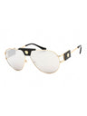 10026G - Gold  / Light Grey Mirrored Silver