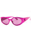 1503AK - Pink/ Dark Violet Mirror Silver