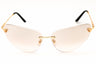 10028Z - Gold/Light Brown Silver Mirror