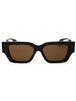 554373 - Transparent Brown / Solid Brown