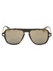 12524T - DARK HAVANA / dark grey mirror gold