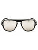 10006G - Matte Black / Light Grey Silver Mirror