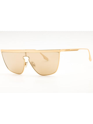Victoria Beckham VB245S shield sunglasses featuring a sleek, oversized frame with a modern, polished finish.