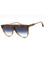 773 - HONEY BROWN HORN/Blue Gradient