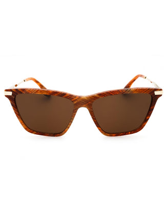 Victoria Beckham VB663S sunglasses featuring a sleek black acetate frame and dark tinted lenses in a modern silhouette.
