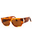 223 - STRIPED BLONDE HAVANA/Brown