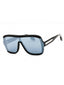 003 - BLACK/SILVER MIRROR