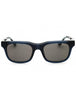 90A - shiny blue / smoke