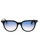 01W - shiny black  / gradient blue