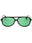 01N - shiny black  / green