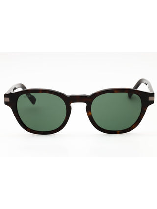 Zeiss ZS23536S sunglasses featuring a sleek black acetate frame and dark tinted lenses in a modern rectangular design.