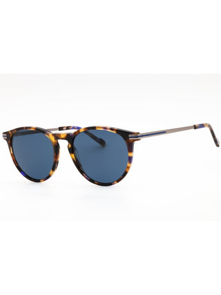 Zeiss ZS23713S sunglasses featuring a sleek black acetate frame and dark tinted lenses in a classic rectangular shape.