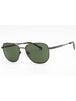 070 - SATIN GUNMETAL/Green