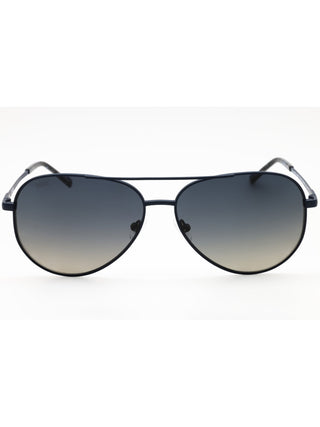 Zeiss ZS24150SP aviator sunglasses featuring a gold metal frame and dark polarized lenses.