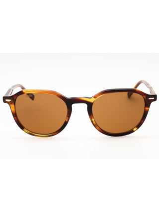 Zeiss ZS24543S sunglasses featuring a sleek black acetate frame and dark tinted lenses in a classic rectangular design.