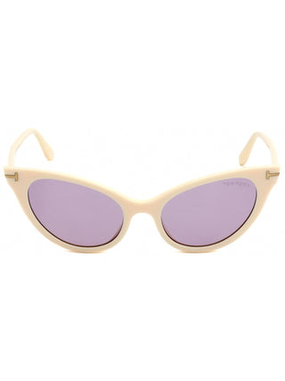 Tom Ford FT0820 Sunglasses Ivory / Violet-AmbrogioShoes