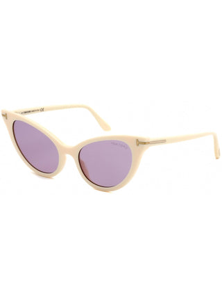 Tom Ford FT0820 Sunglasses Ivory / Violet-AmbrogioShoes