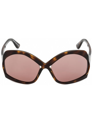 Tom Ford FT0903 Sunglasses Dark Havana / brown Women's (S)-AmbrogioShoes