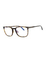 052 - Dark havana/Clear/Blue-light block lens
