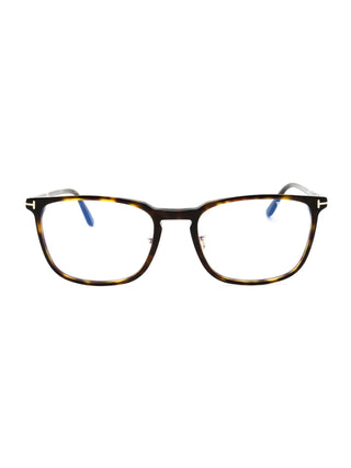 Tom Ford FT5699-B acetate Rectangular Men's Eyeglasses-AmbrogioShoes