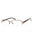 009Q 00 - Brown / Clear Lens
