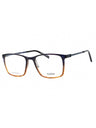 418 - NAVY/AMBER GRADIENT/Clear demo lens