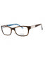 E50 - Honey Brown on Blue / Clear Lens