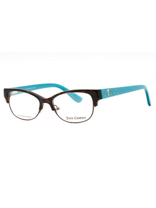 Juicy Couture 137 acetate/ Metal Oval  Women's Eyeglasses
