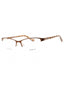 0RF4 00 - Brown / Clear demo lens