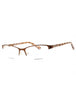 0RF4 00 - Brown / Clear demo lens