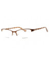 0RF4 00 - Brown / Clear demo lens