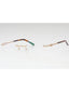C01 - Shiny Satin Gold / Clear Lens