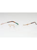 C01 - Shiny Satin Gold / Clear Lens