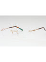 C01 - Shiny Satin Gold / Clear Lens
