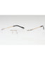 C02 - Shiny Silver/Gold / Clear Lens