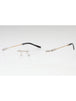C02 - Shiny Silver/Gold / Clear Lens