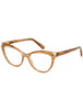 047 - Light Brown/Other / Clear Lens