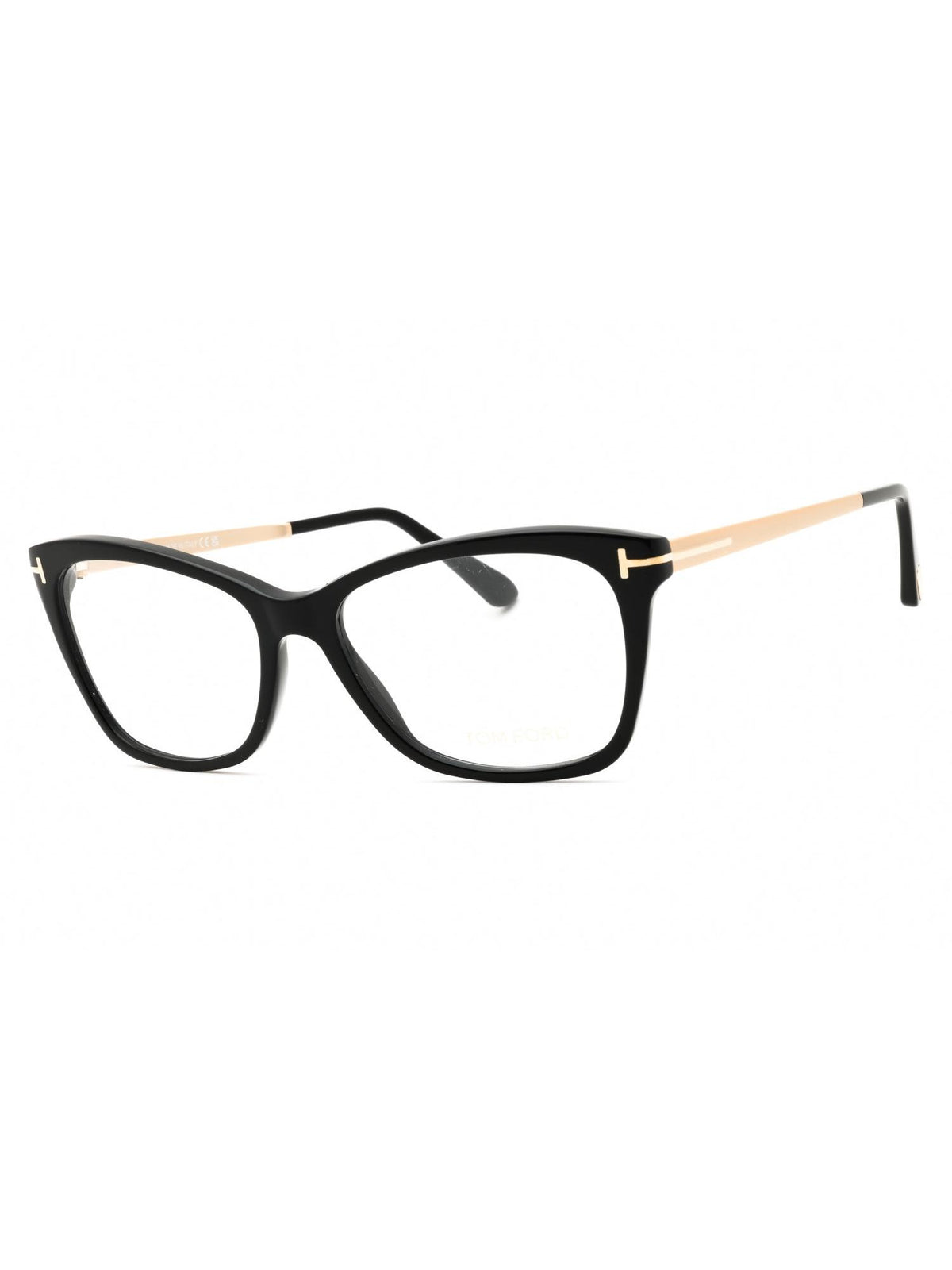 Tom Ford FT5353 shiny black optical eyeglasses