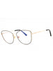 005 - Shiny Black / Clear/Blue-light block lens