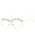 716 - Gold/Tortoise  / Clear Lens