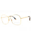 714 - Gold / Clear Lens