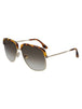 716 - GOLD & TORT - BROWN