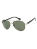 045 - Silver / Green