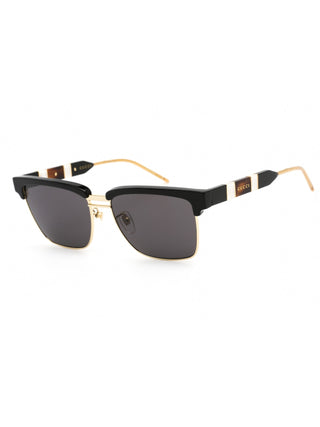Gucci GG0603S acetate/ Metal Rectangular Men's Sunglasses