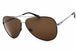 067 - Shiny Gunmetal / Dark Brown