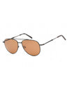 021 - Black Dark Ruthenium / Brown