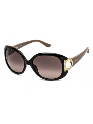 Salvatore Ferragamo SF668S injected propionate Oval  Women's Sunglasses