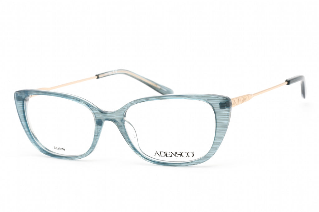 Adensco AD 242 Eyeglasses Blue Crystal / Clear Lens Women's