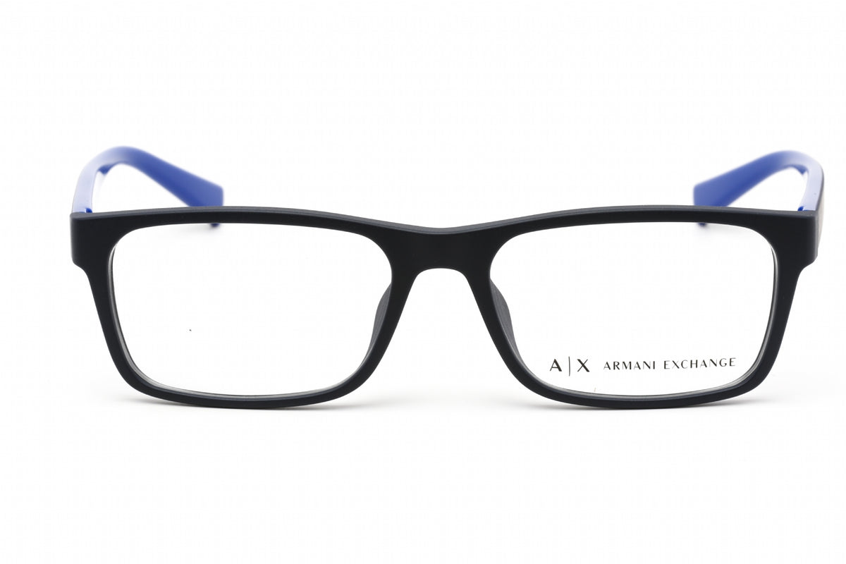 Armani Exchange AX3038F Eyeglasses blue / Clear demo lens Men's ...
