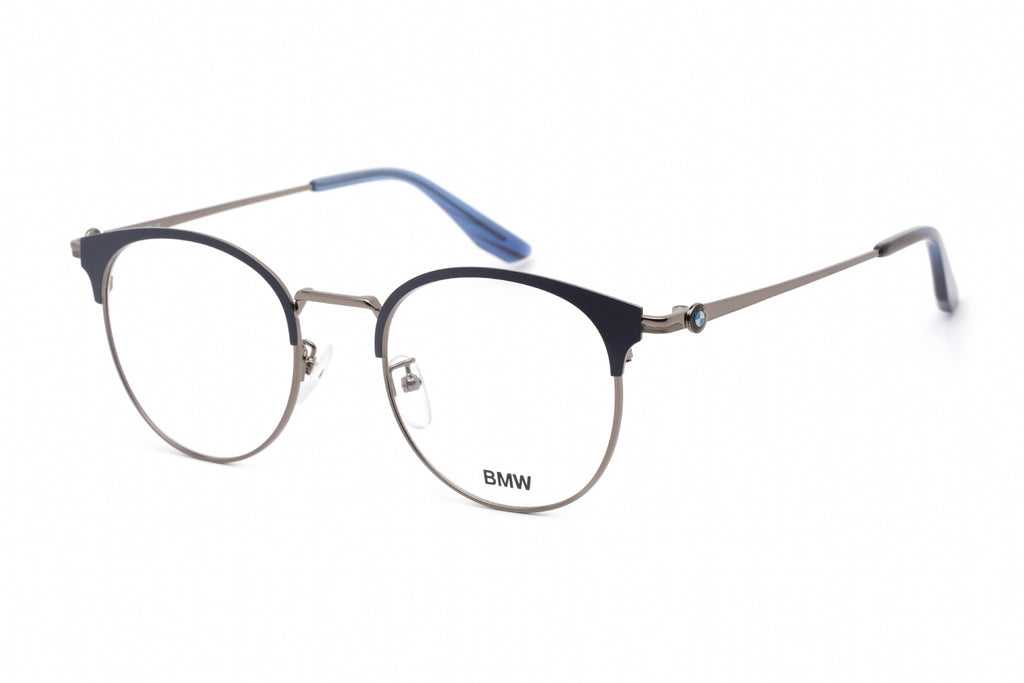 BMW BW5010 Eyeglasses Shiny Dark Ruthenium / Clear Lens Men's